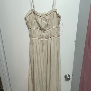 Cream Dress - M